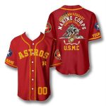 Houston Astros U.S Marine Corps 250th Year Anniversary Jersey