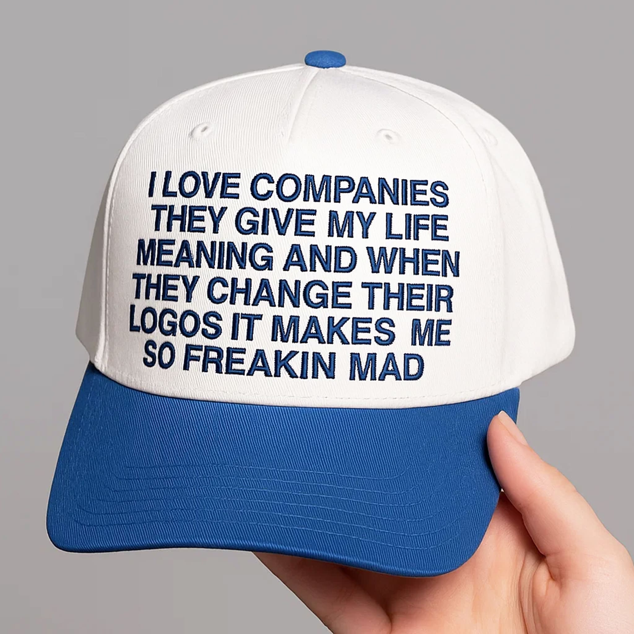 I Love Companies They Give My Life Meaning Hat 2 I Love Companies They Give My Life Meaning Hat 2