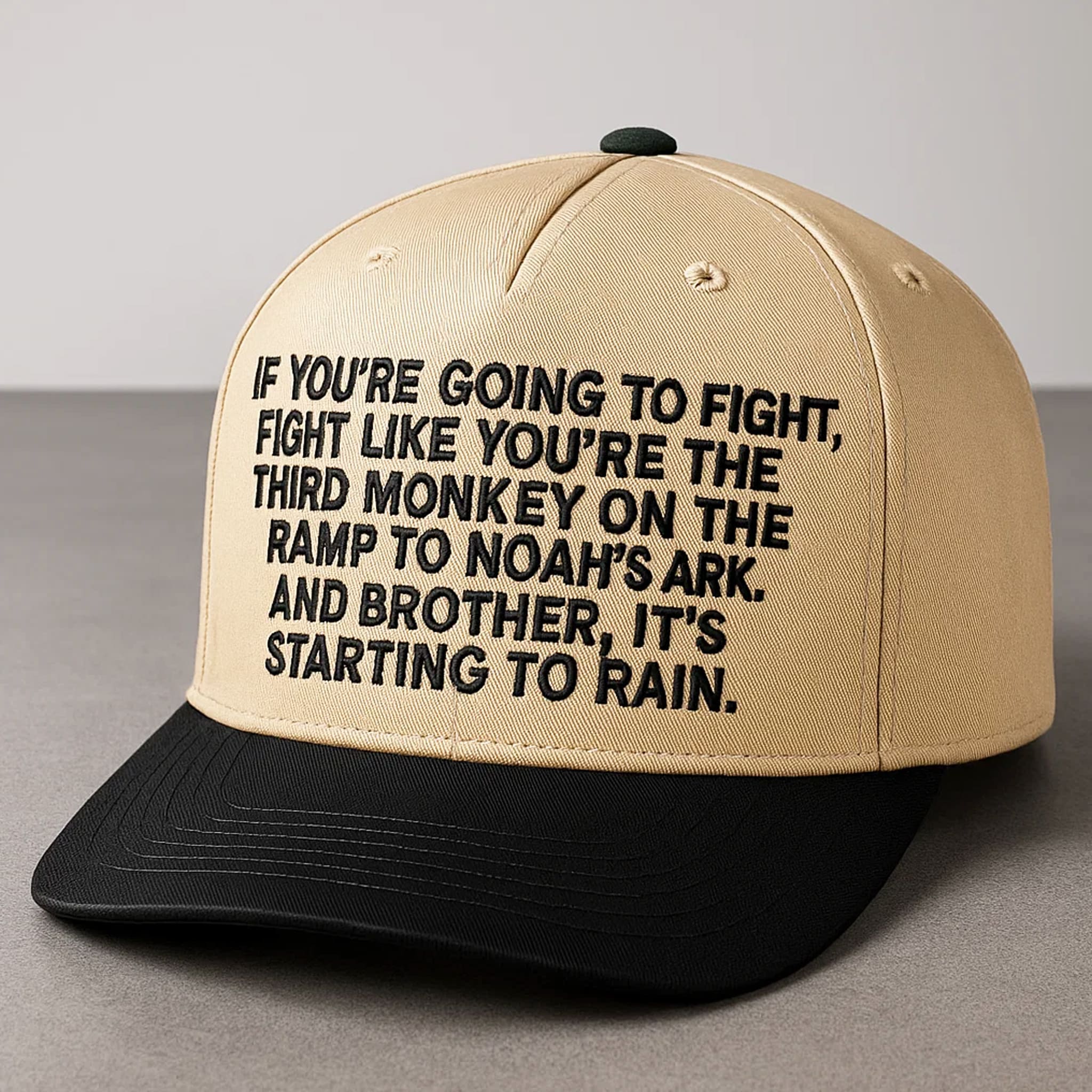 If Youre Going To Fight Fight Like Youre The Third Monkey On The Ramp Hat If Youre Going To Fight Fight Like Youre The Third Monkey On The Ramp Hat