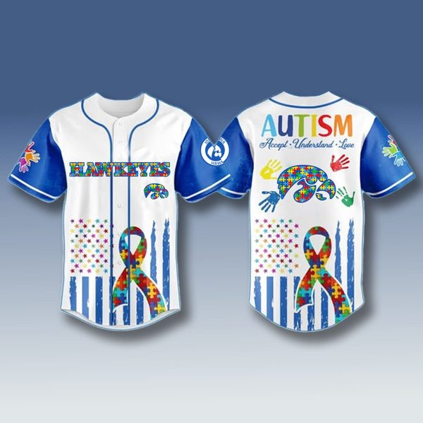 Iowa Hawkeyes Special Autism Awareness Month Jersey 2025 1