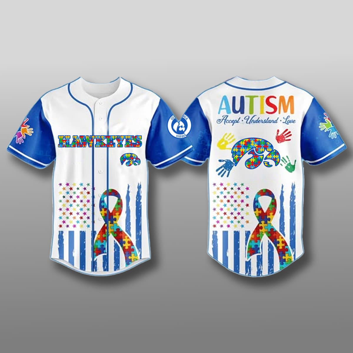 Iowa Hawkeyes Special Autism Awareness Month Jersey 2025 Iowa Hawkeyes Special Autism Awareness Month Jersey 2025