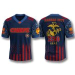 Kansas City Chiefs USMC 250th Birthday Jersey