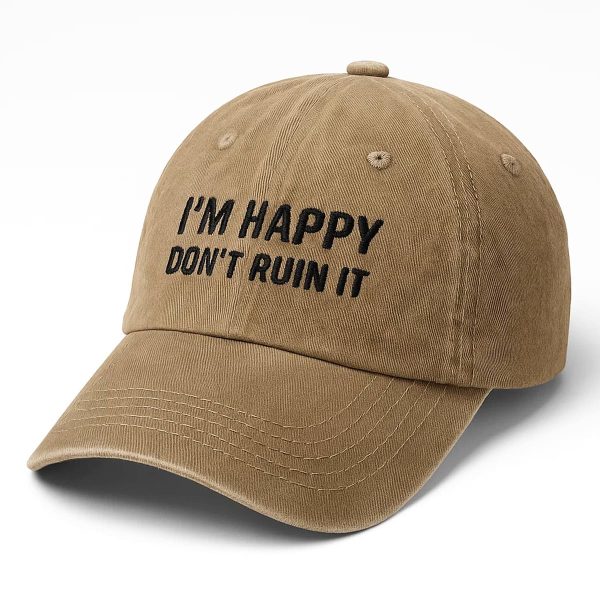 Keith Hernandez Im Happy Dont Ruin It Hat 1