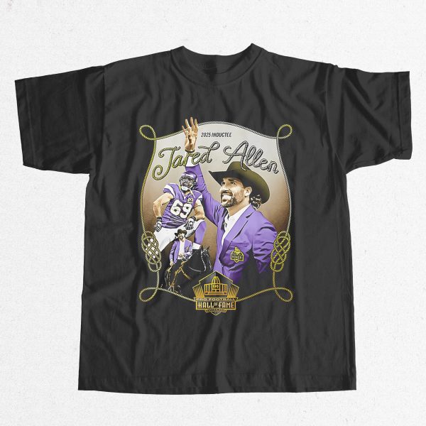 Kevin OConnell Jared Allen Hall of Fame Shirt 2