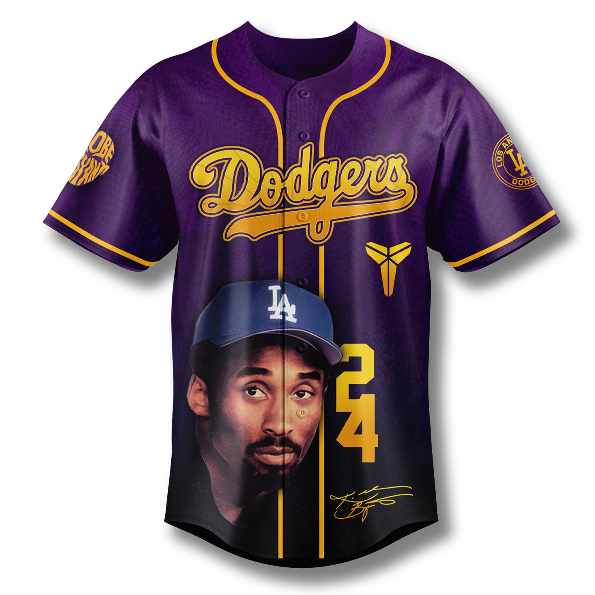 Kobe Bryant Mamba Forever x Dodgers Jersey Kobe Bryant Mamba Forever x Dodgers Jersey