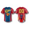 Lake County Captains Superman Night Jersey 2025 1