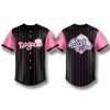 Lansing Lugnuts Pink Out The Ballpark Jersey 2025