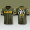 Las Vegas Raiders US Army 250th Anniversary Jersey 2025
