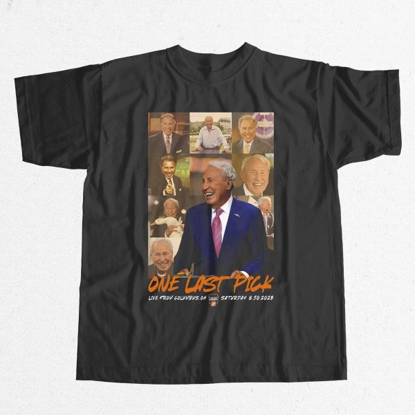 Lee Corso One Last Pick Live From Columbus OH Aug 30 2025 Shirt 2