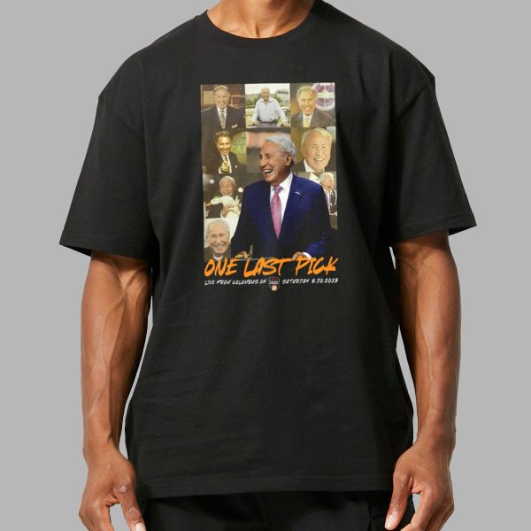 Lee Corso One Last Pick Live From Columbus OH Aug 30 2025 Shirt 4