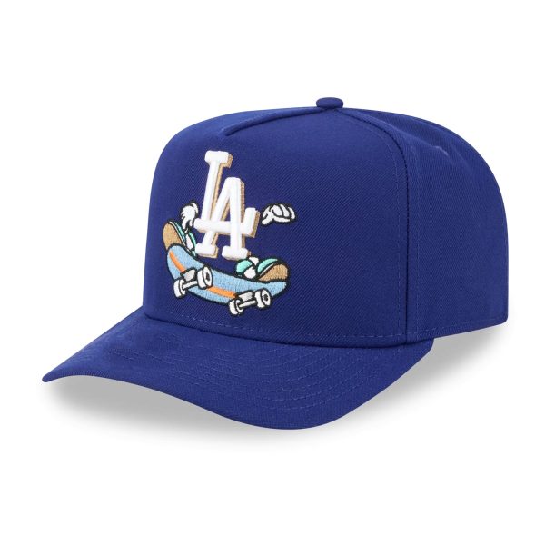 Los Angeles Dodgers Cartoon Hat 2025 1