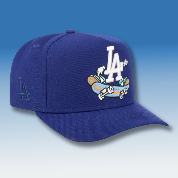 Los Angeles Dodgers Cartoon Hat 2025 2