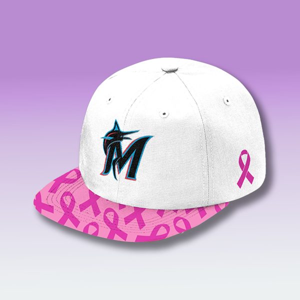 Marlins Breast Cancer Awareness Hat Giveaway 2025 1