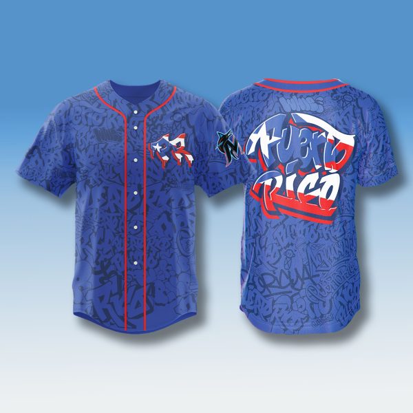 Miami Marlins Puerto Rican Heritage Jersey Giveaway 2025 1