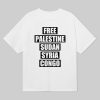 Miguel Free Palestine Sudan Syria Congo Shirt 6