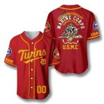 Minnesota Twins USMC 250th Anniversary Jersey