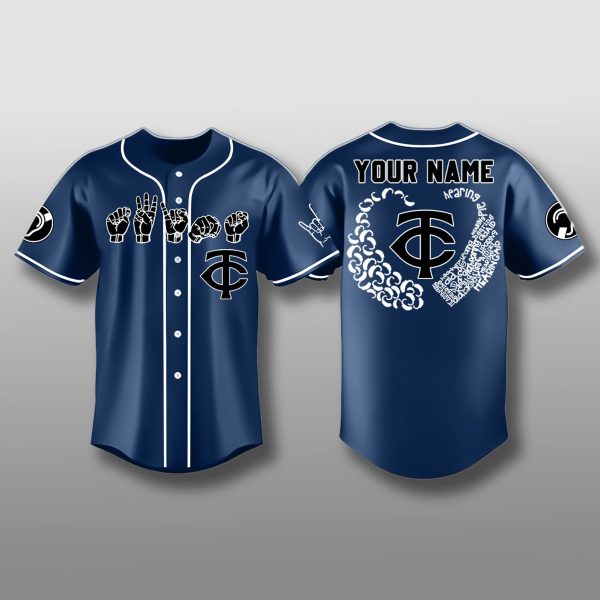 Minnesota Twins x Deaf Hard Of Hearing Awareness Jersey 2025