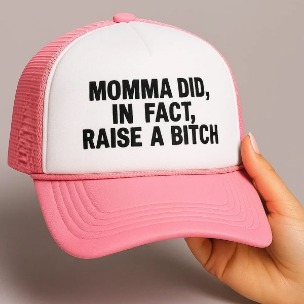 Momma Did In Fact Raise A Bitch Hat 3