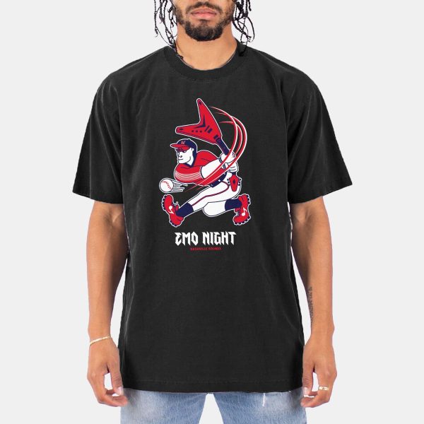 Nashville Sounds Emo Night Shirt Giveaway 2025 10