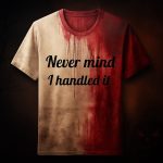 Never Mind I Handle It Halloween Costume Shirt