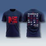 New England Patriots 2025 Schedule Shirt