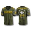 New England Patriots US Army 250th Anniversary Jersey 1