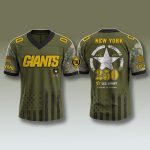 New York Giants U.S Army's 250th Anniversary Jersey