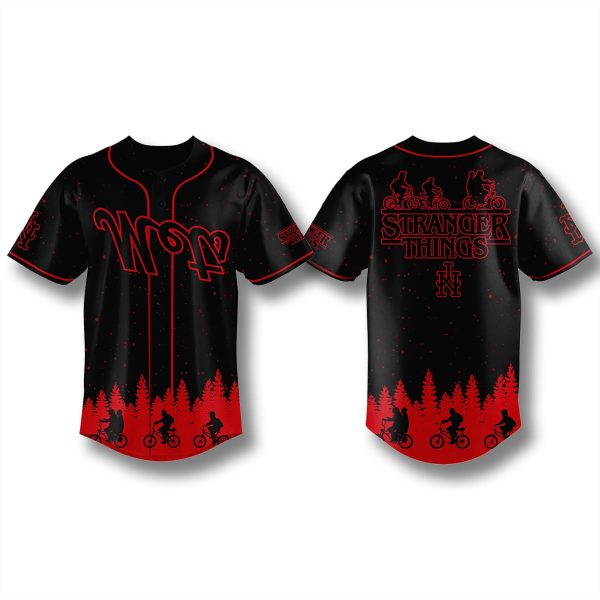 New York Mets Stranger Things Jersey 2025 1