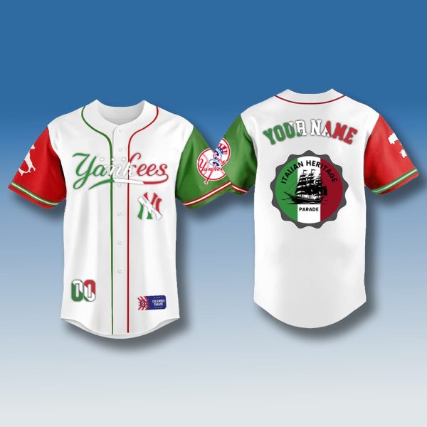 New York Yankees x Italian Heritage Jersey 2025