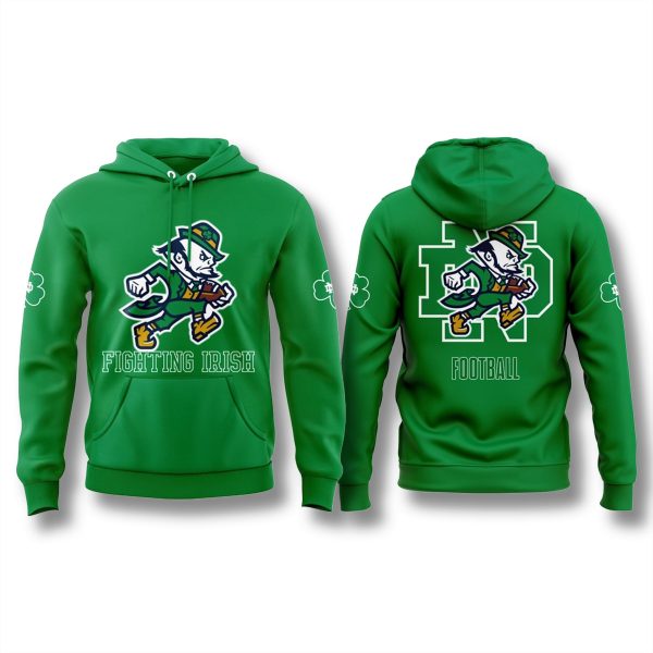Notre Dame New Logo Leprechaun 2025 Hoodie 1