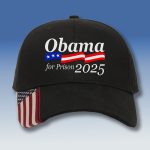 Obama For Prison 2025 Hat
