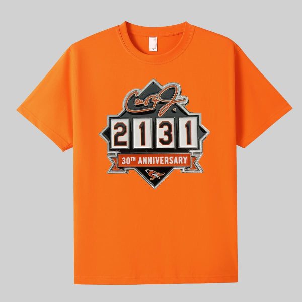 Orioles 30th Anniversary of 2131 Hoodie Shirt 14
