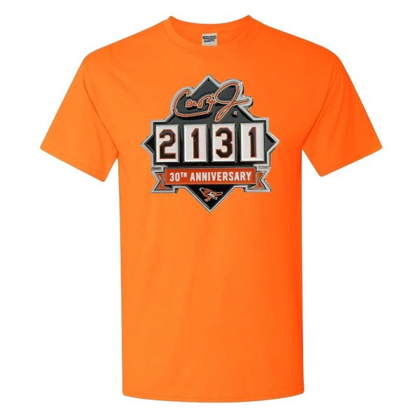 Orioles 30th Anniversary of 2131 Hoodie Shirt 15