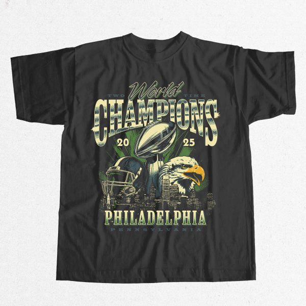 Philadelphia Eagles World Champions 2025 Shirt 7