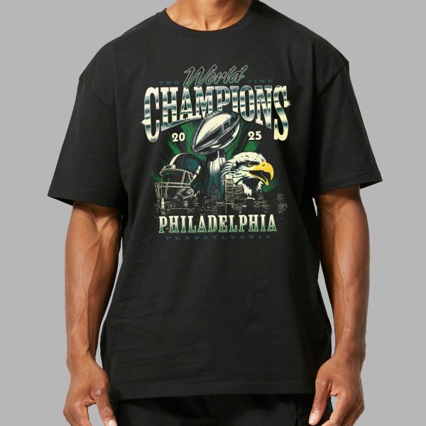 Philadelphia Eagles World Champions 2025 Shirt 9