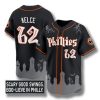 Philadelphia Phillies Halloween Spooky Jersey 1