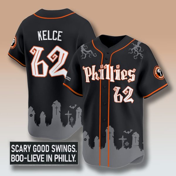 Philadelphia Phillies Halloween Spooky Jersey