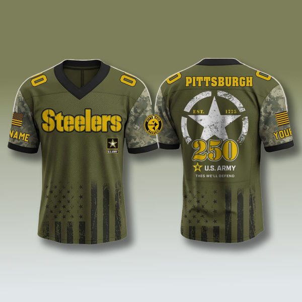 Pittsburgh Steelers US Armys 250th Anniversary 2025 1