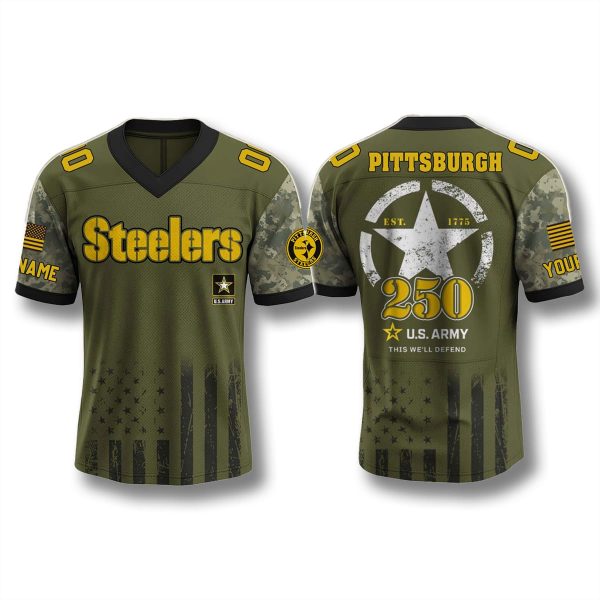 Pittsburgh Steelers US Armys 250th Anniversary 2025