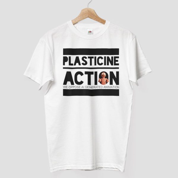 Plasticine Action We Oppose Ai Generated Animation Shirt 10