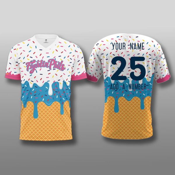 Reading Fightin Phils Ice Cream Jersey 2025 1