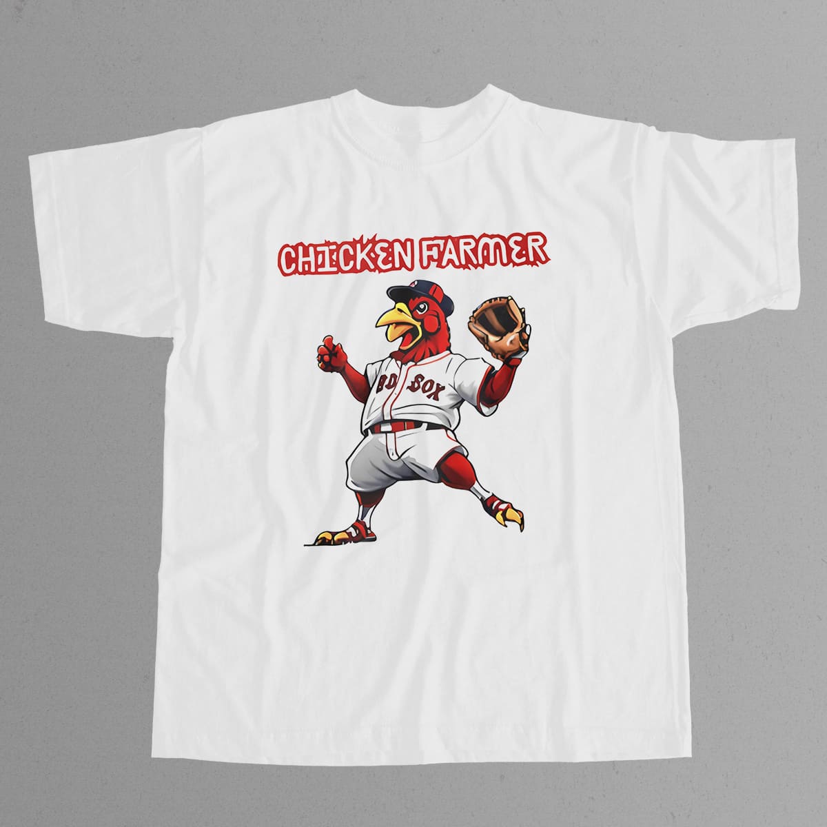 Red Sox Chicken Farmer Shirt Red Sox Chicken Farmer Shirt