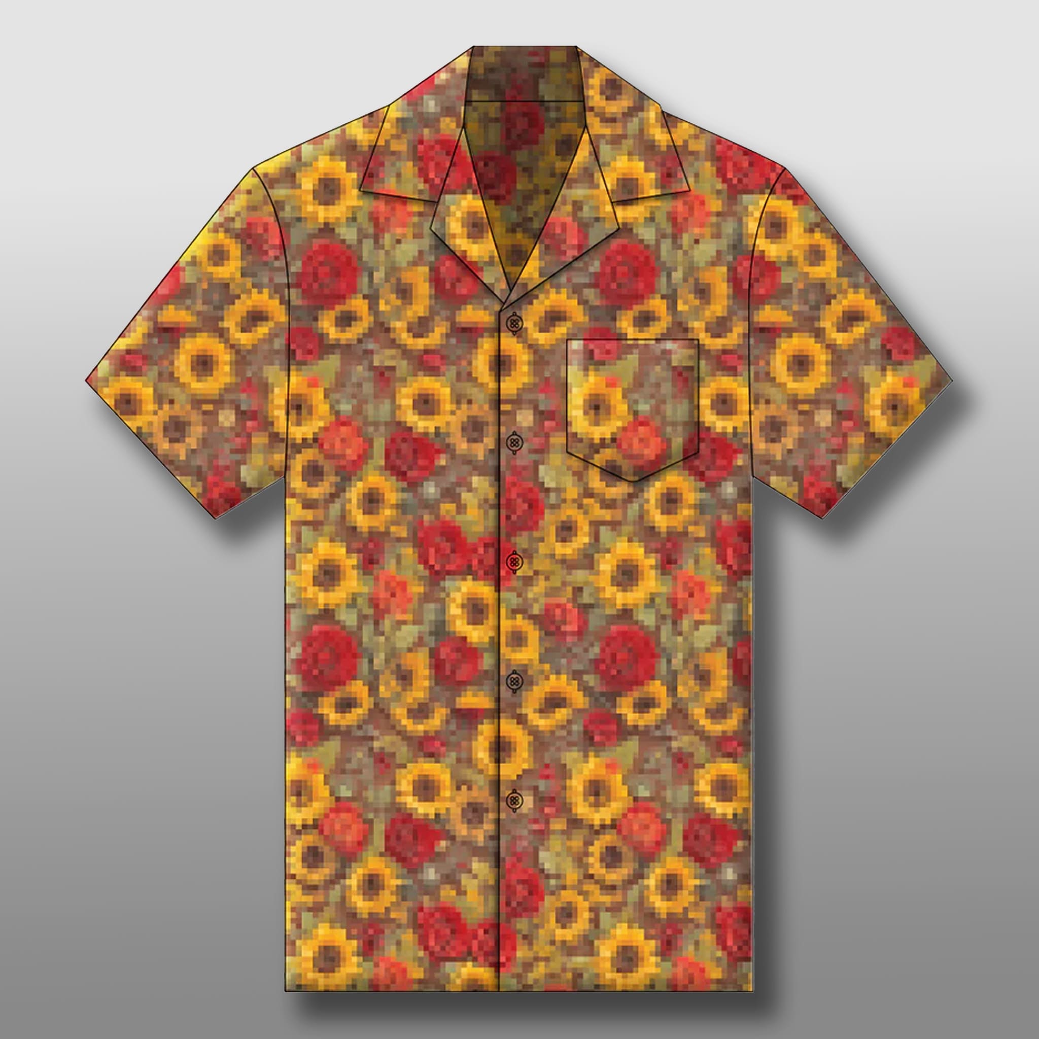Remedy 30th Anniversary Max Payne Low Resolution Hawaiian Shirt Remedy 30th Anniversary Max Payne Low Resolution Hawaiian Shirt
