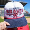 Richmond Flying Squirrels Decades 1980s Night R Braves Hat Giveaway