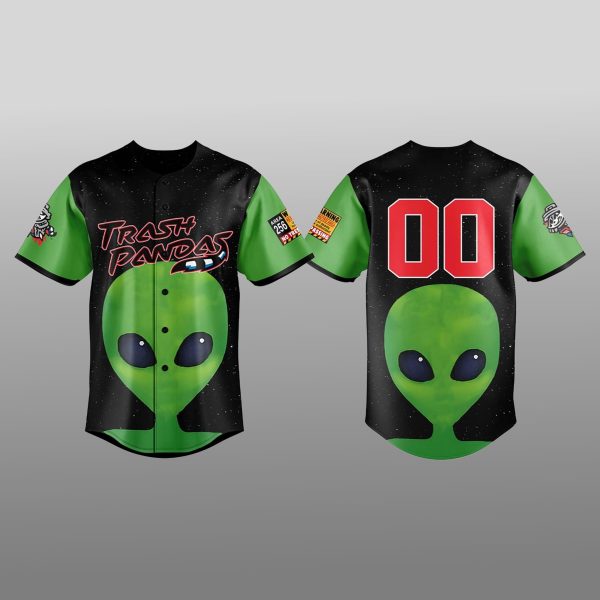 Rocket City Trash Panda Alien Space Jersey 2025 1