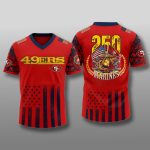 49ers US Marine Corps 250th Anniversary Jersey