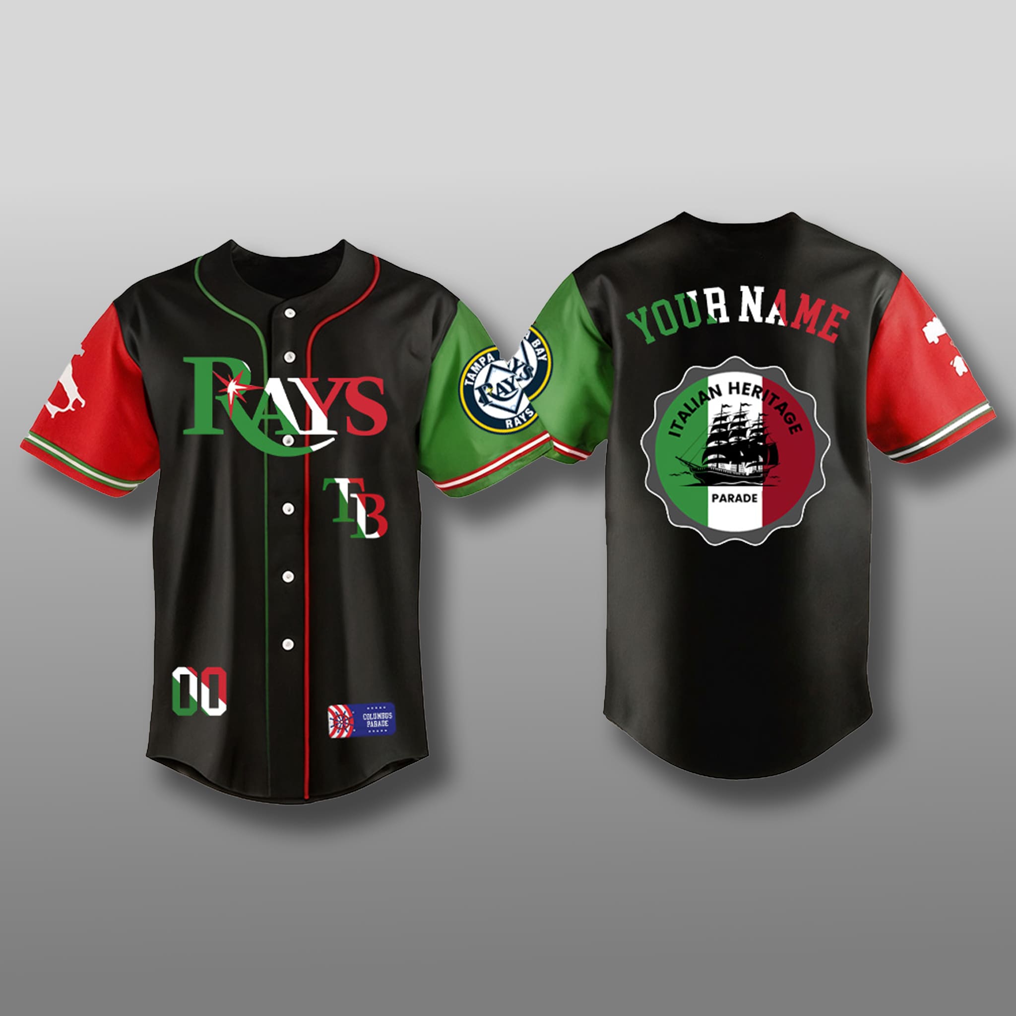 Tampa Bay Rays Italian Heritage Night 2025 Jersey 1 Tampa Bay Rays Italian Heritage Night 2025 Jersey 1