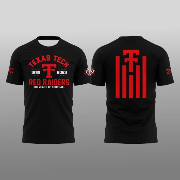 Texas Tech Red Raiders 100th Anniversary 1925 2025 Shirt