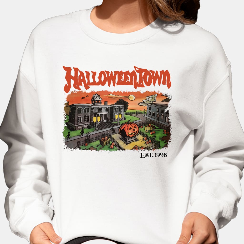 Vintage Halloweentown Est 1998 Sweatshirt 7 Vintage Halloweentown Est 1998 Sweatshirt 7