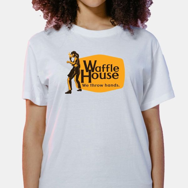 Waffle House We Throw Hands Shirt 6